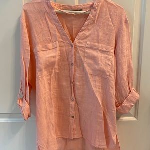 Women’s Zara linen shirt